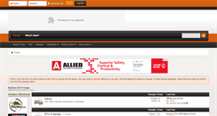 Desktop Screenshot of kubotartvforum.com