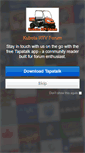 Mobile Screenshot of kubotartvforum.com