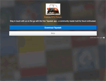 Tablet Screenshot of kubotartvforum.com